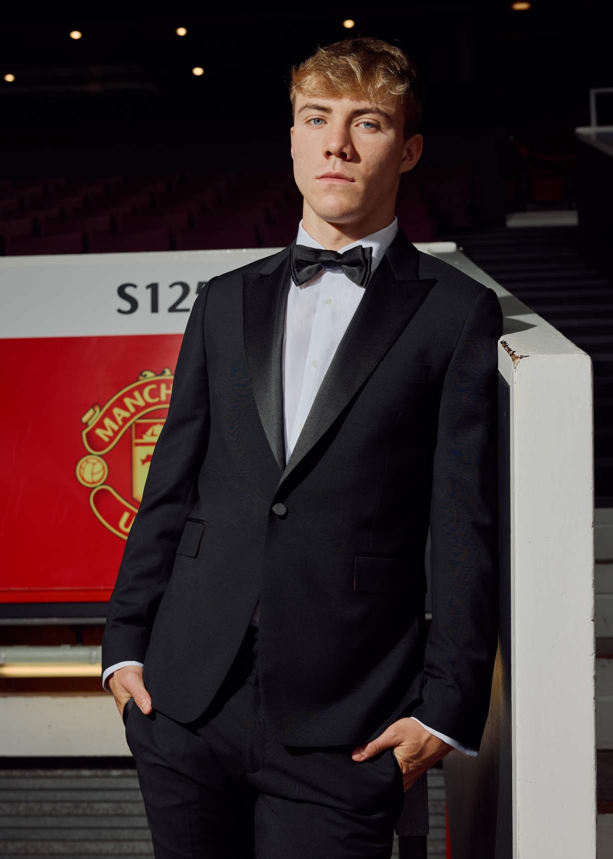 The Soho - Men's Tailored-Fit Black Wool-Mohair Evening Suit